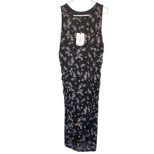 41 Hawthorn Sleeveless Stretch Dress Size 2X Black/white
